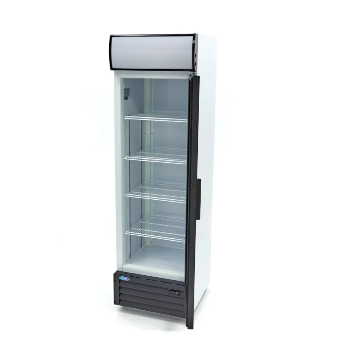 Gastro Getränkekühlschrank - 360 l - 4 Verstellbare Regale – Bild 5