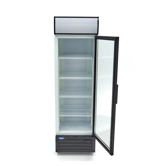 Gastro Getränkekühlschrank - 360 l - 4 Verstellbare Regale – Bild 6