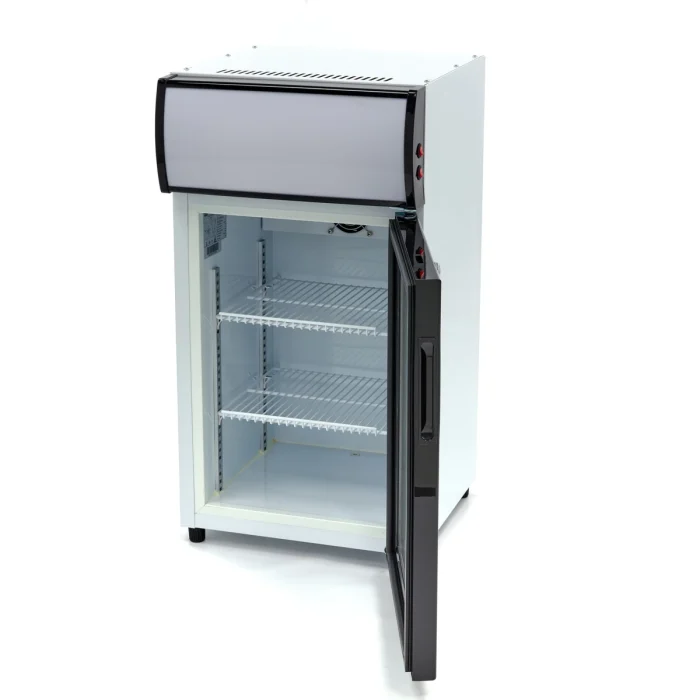 Gastro Getränkekühlschrank - 50 l - 2 Verstellbare Regale – Bild 5