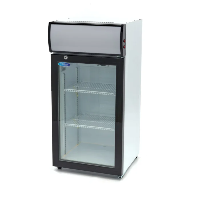 Gastro Getränkekühlschrank - 80 l - 2 Verstellbare Regale – Bild 1