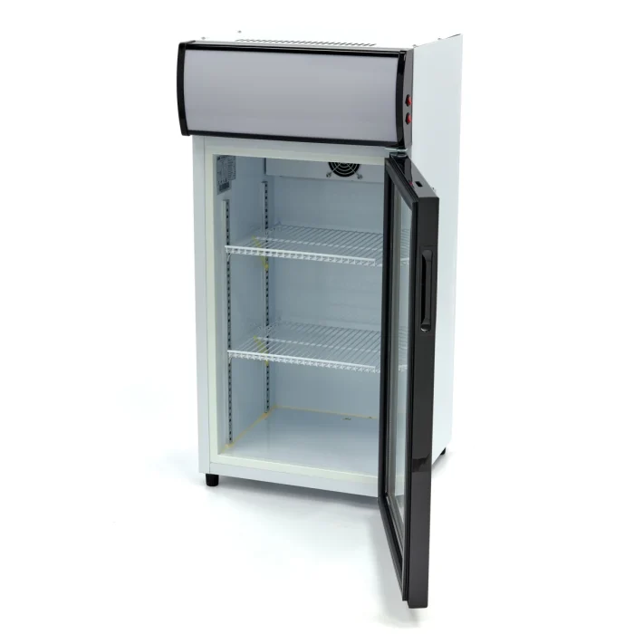 Gastro Getränkekühlschrank - 80 l - 2 Verstellbare Regale – Bild 5