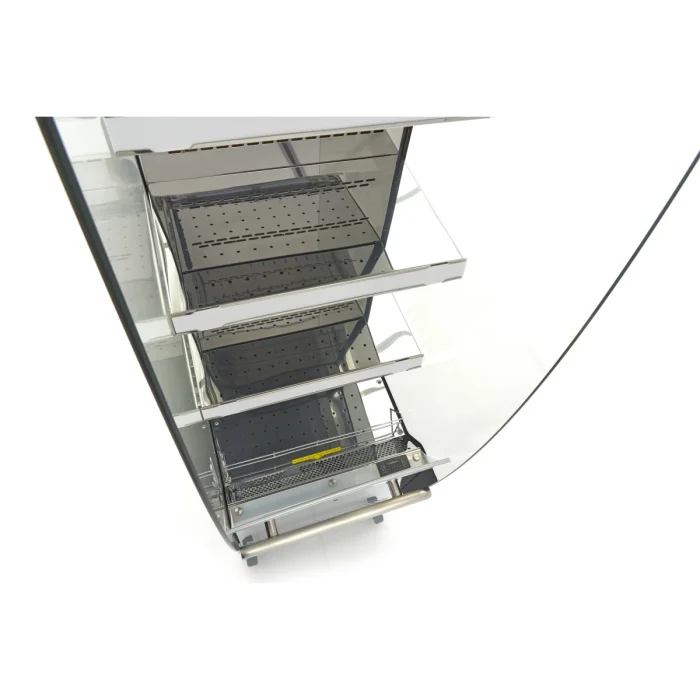 Gastro Glastürkühlschränke - 220 l - 50 x 50 cm - Öffnen – Bild 5