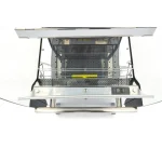 Gastro Glastürkühlschränke - 220 l - 50 x 50 cm - Öffnen – Bild 6