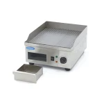 Gastro Grillplatte - Gerillt - 36 cm - inkl. Tropfschale – Bild 6