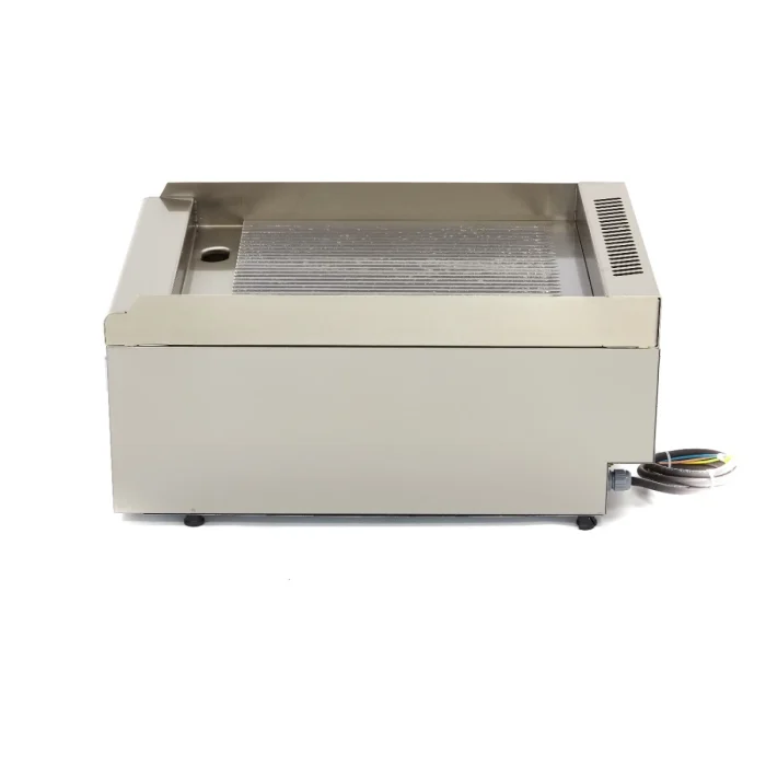 Gastro Grillplatte - Gerillt - Einzeleinheit - 60 cm Tief - Elektrisch – Bild 3