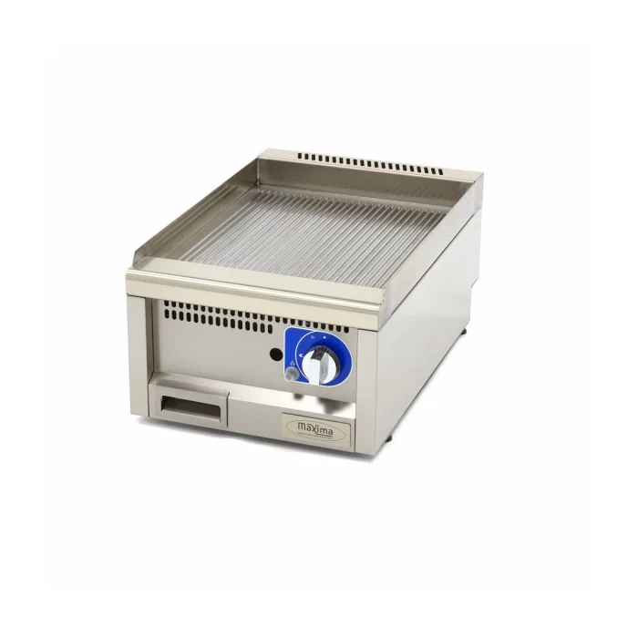 Gastro Grillplatte - Gerillt - Einzeleinheit - 60 cm Tief - Gas – Bild 1