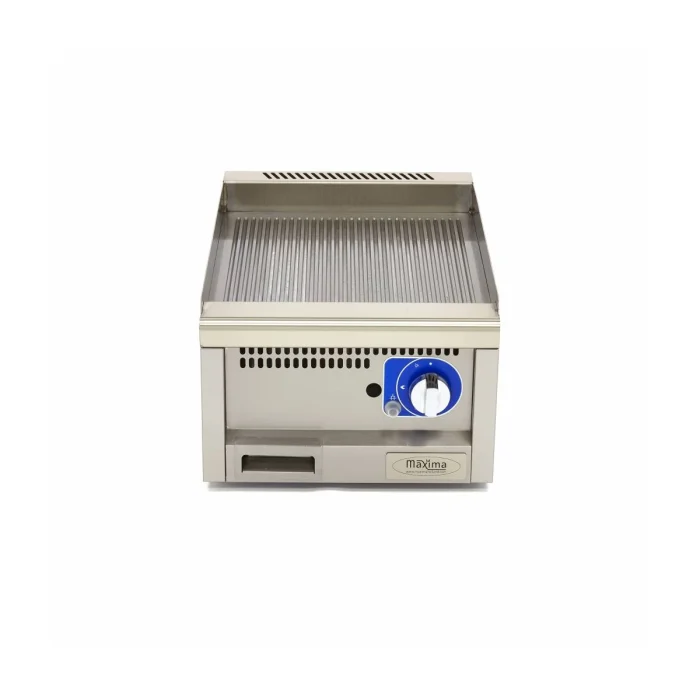 Gastro Grillplatte - Gerillt - Einzeleinheit - 60 cm Tief - Gas – Bild 2