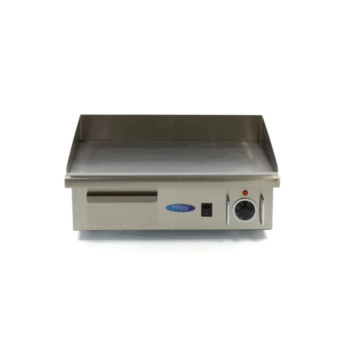 Gastro Grillplatte - Glatt - 55 cm - inkl. Tropfschale – Bild 2