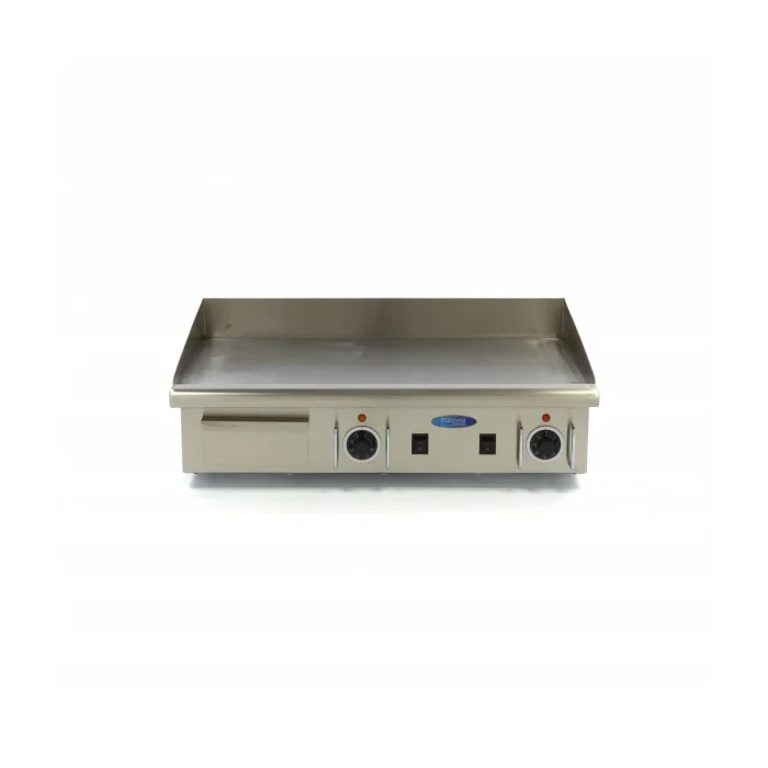 Gastro Grillplatte - Glatt - 73 cm - inkl. Tropfschale - 400 V – Bild 2