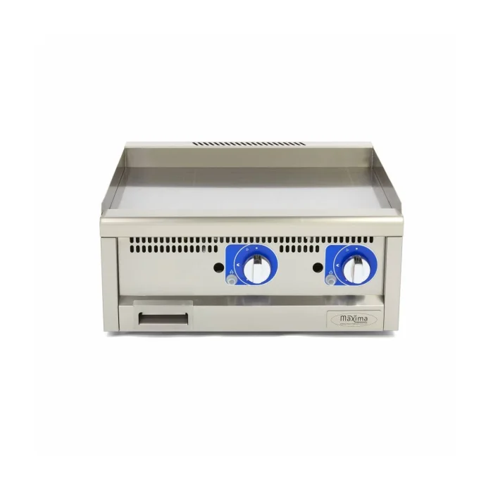 Gastro Grillplatte - Glatt - Doppeleinheit - 60 cm Tief - Gas – Bild 2