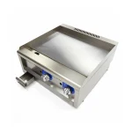 Gastro Grillplatte - Glatt - Doppeleinheit - 60 cm Tief - Gas – Bild 5