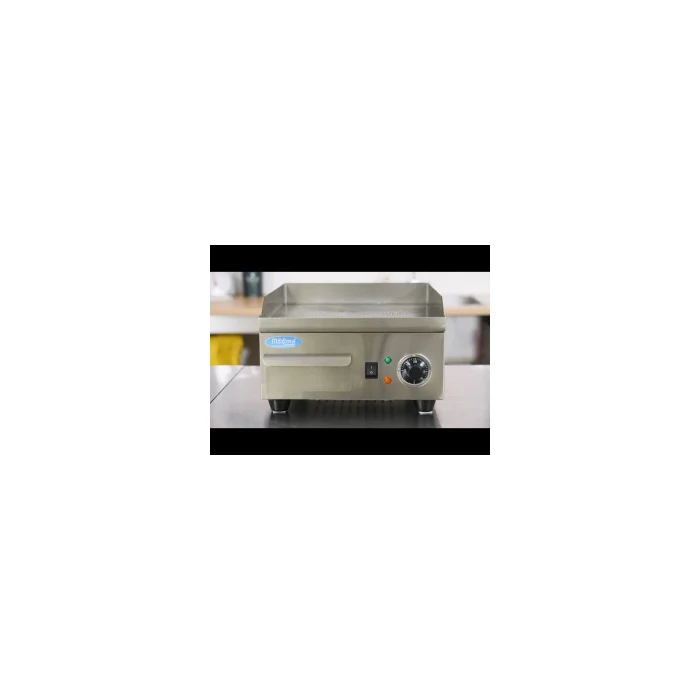 Gastro Grillplatte - Glatt - Einzeleinheit - 60 cm Tief - Elektrisch – Bild 7