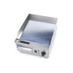 Gastro Grillplatte - Glatte Chrom - 36 cm - inkl. Tropfschale – Bild 5