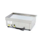 Gastro Grillplatte - Glatte Chrom - 55 cm - inkl. Tropfschale – Bild 4