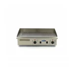 Gastro Grillplatte - Halb Gerillt - 73 cm - inkl. Tropfschale - 400 V – Bild 2