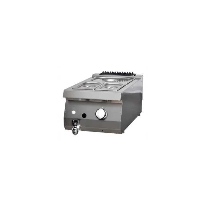 Gastro Heavy Duty Bain Marie - Einzeleinheit - 70 cm Tief - Gas – Bild 1