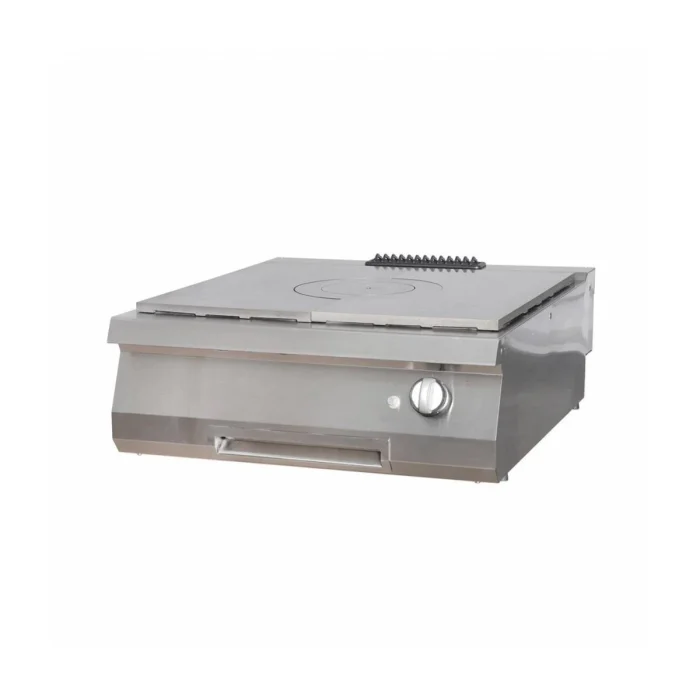 Gastro Heavy Duty Glühplattenherd - 1 Brenner - Doppeleinheit - 70 cm Tief - Gas – Bild 1