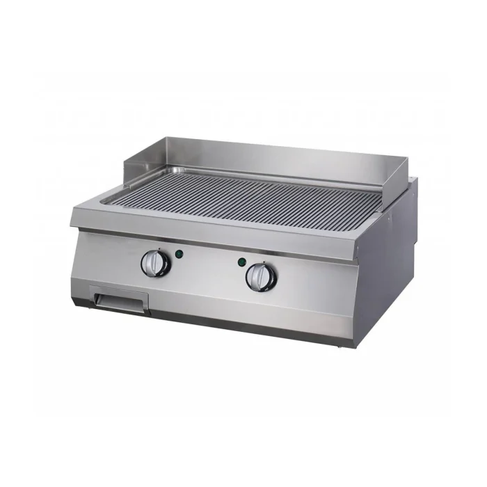 Gastro Heavy Duty Grillplatte - Gerillt - Doppeleinheit - 70 cm Tief - Gas – Bild 1