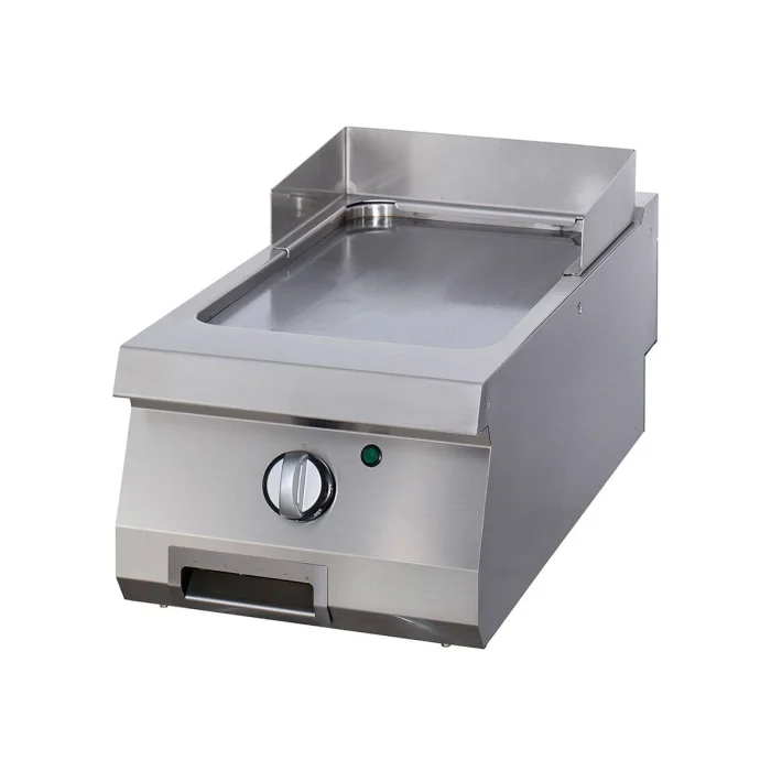 Gastro Heavy Duty Grillplatte - Glatt - Einzeleinheit - 70 cm Tief - Elektrisch – Bild 1