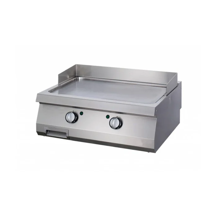 Gastro Heavy Duty Grillplatte - Glatte Chrom - Doppeleinheit - 70 cm Tief - Gas – Bild 1