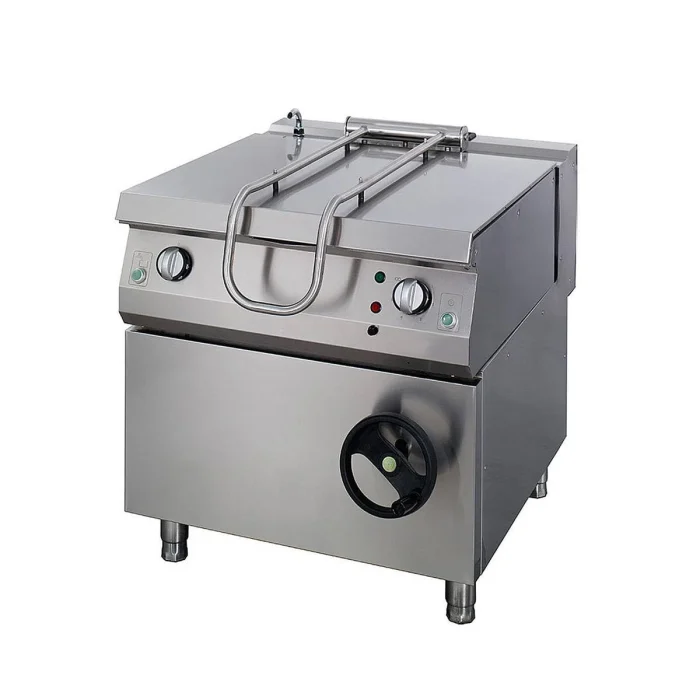 Gastro Heavy Duty Kippbratpfanne - 50 l - Doppeleinheit - 70 cm Tief - Elektrisch – Bild 1