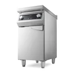 Gastro Induktionsherd - 2 Brenner - 70 cm Tief - mit Ständer