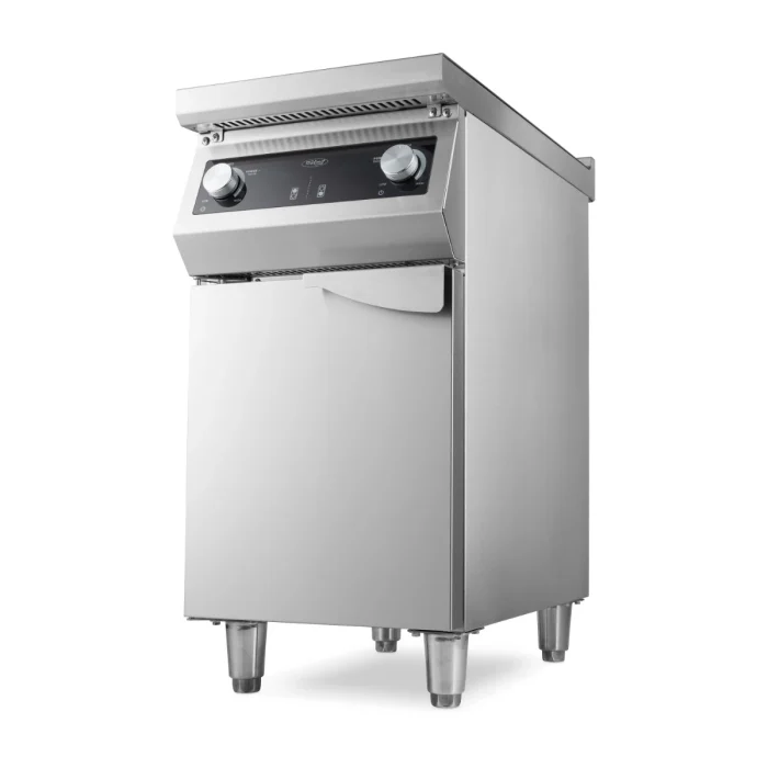 Gastro Induktionsherd - 2 Brenner - 70 cm Tief - mit Ständer – Bild 1