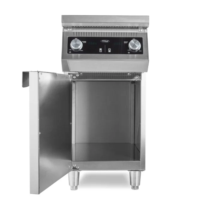 Gastro Induktionsherd - 2 Brenner - 70 cm Tief - mit Ständer – Bild 3