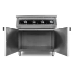 Gastro Induktionsherd - 4 Brenner - 70 cm Tief - mit Ständer – Bild 3