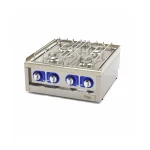 Gastro Kochfeld - 2 Brenner - Doppeleinheit - 60 cm Tief - Gas