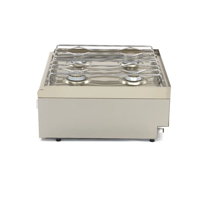 Gastro Kochfeld - 2 Brenner - Doppeleinheit - 60 cm Tief - Gas – Bild 3