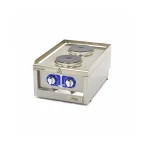 Gastro Kochfeld - 2 Brenner - Einzeleinheit - 60 cm Tief - Elektrisch