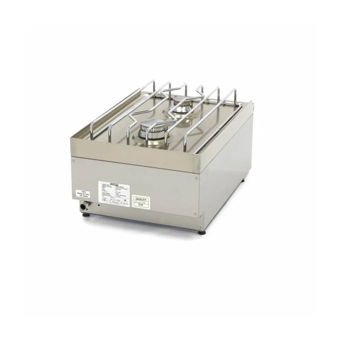Gastro Kochfeld - 2 Brenner - Einzeleinheit - 60 cm Tief - Gas – Bild 4