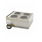 Gastro Kochfeld - 4 Brenner - Doppeleinheit - 60 cm Tief - 400 V – Bild 4