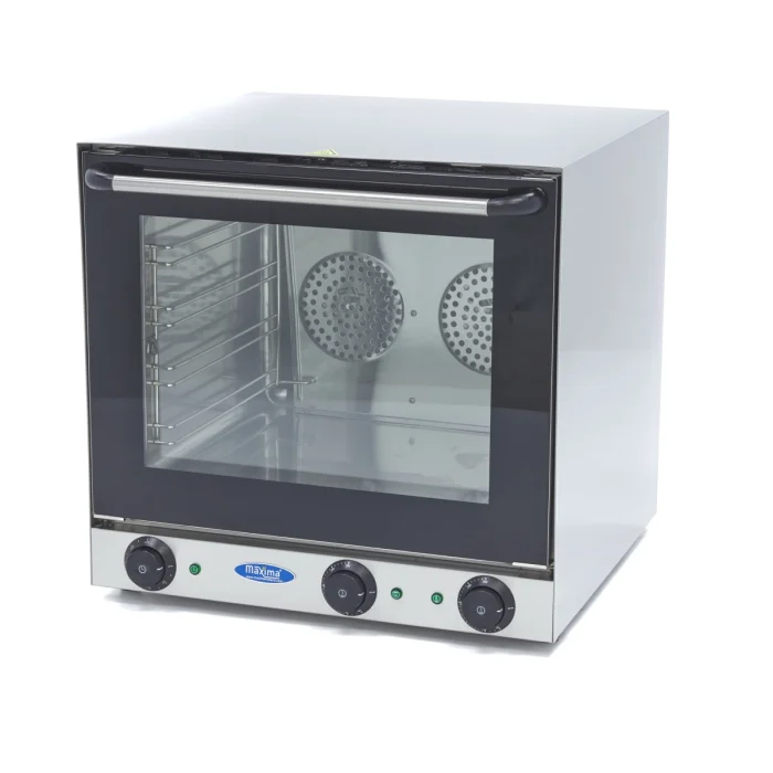 Gastro Konvektionsofen - Grill - Passt 4 Tabletts - Eingebauter Timer - Bis zu 300 ° C – Bild 1
