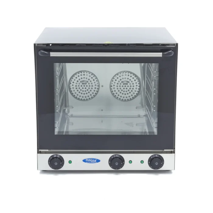 Gastro Konvektionsofen - Grill - Passt 4 Tabletts - Eingebauter Timer - Bis zu 300 ° C – Bild 2