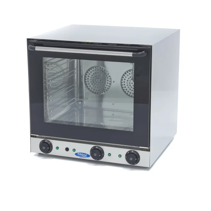 Gastro Konvektionsofen - Grill und Dampf - Passt zu 4 Tabletts - Eingebauter Timer – Bild 1