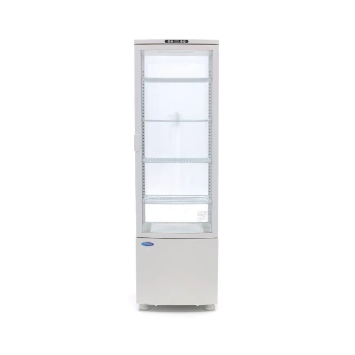 Gastro Kühlvitrine - 235 l - 52 cm - Weiß – Bild 2