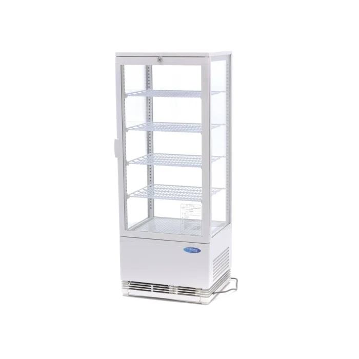 Gastro Kühlvitrine - 98 l - 43 cm - Weiß – Bild 1