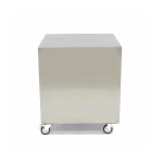 Gastro Maschinentisch - 60 x 60 cm - 120 kg Ladungskapazität - auf Rädern – Bild 3