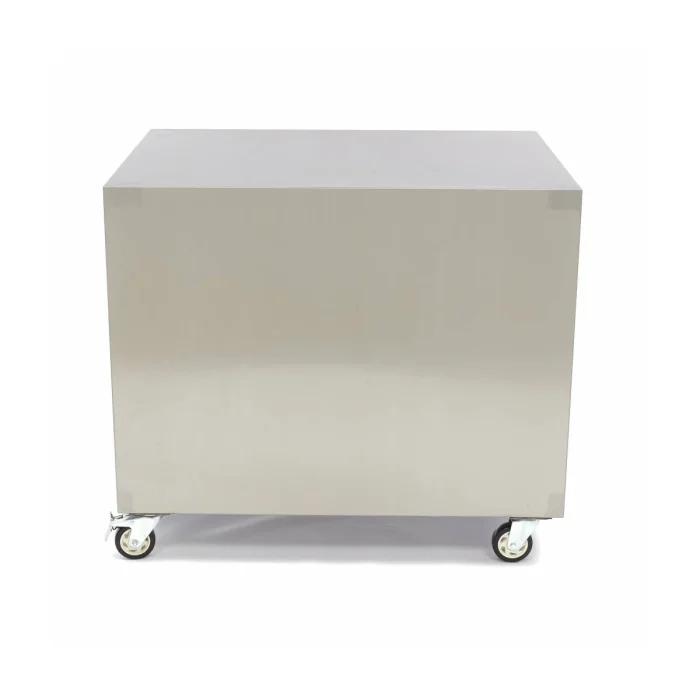 Gastro Maschinentisch - 60 x 80 cm - 120 kg Ladungskapazität - auf Rädern – Bild 3