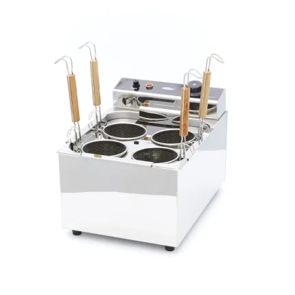 Gastro Nudelkocher - 4 x 2 l - inkl. 4 Körbe