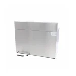Gastro Pizzakühltisch - 137 cm - 3 Türen - Passt 8 x 1/6 GN - inkl. Edelstahlabdeckung – Bild 4