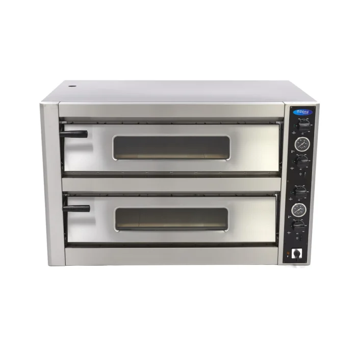 Gastro Pizzaofen - Passt 12 x Ø 30 cm Pizzas - Doppeldeck – Bild 2