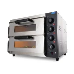 Gastro Pizzaofen - Passt 2 x Ø 40 cm Pizzas - Doppeldeck – Bild 3