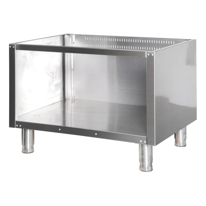 Gastro Premium Arbeitsschrank - Doppeleinheit - 90 cm Tief - Offen – Bild 1