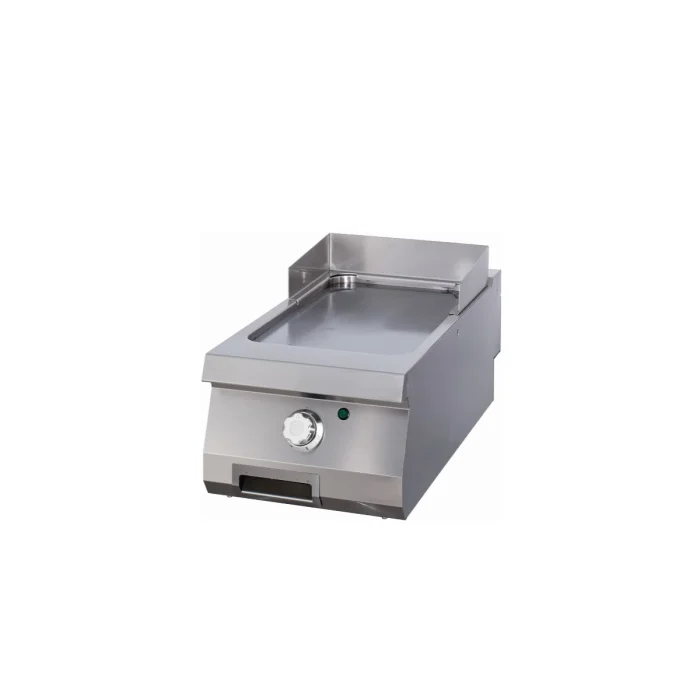 Gastro Premium Grillplatte - Glatt - Einzeleinheit - 90 cm Tief - Elektrisch – Bild 1