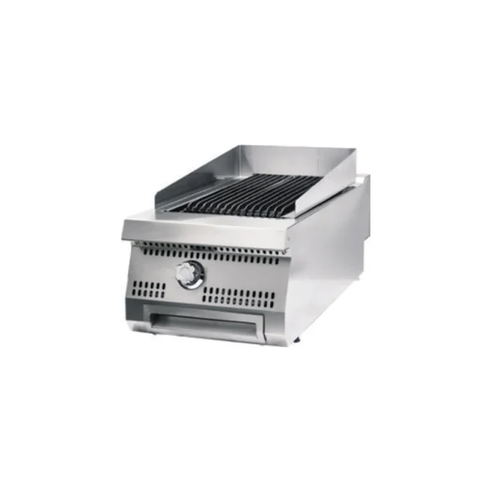 Gastro Premium Holzkohlengrill - 1 Zonen - Einzeleinheit - 90 cm Tief - Gas – Bild 1