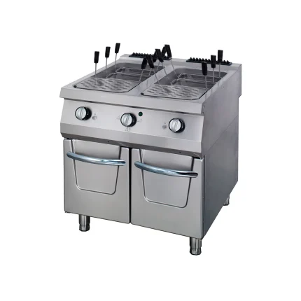 Gastro Premium Nudelkocher - Doppeleinheit - 90 cm Tief - Gas