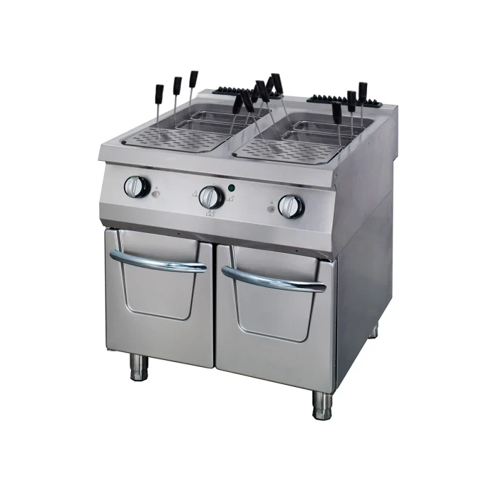 Gastro Premium Nudelkocher - Doppeleinheit - 90 cm Tief - Gas – Bild 1